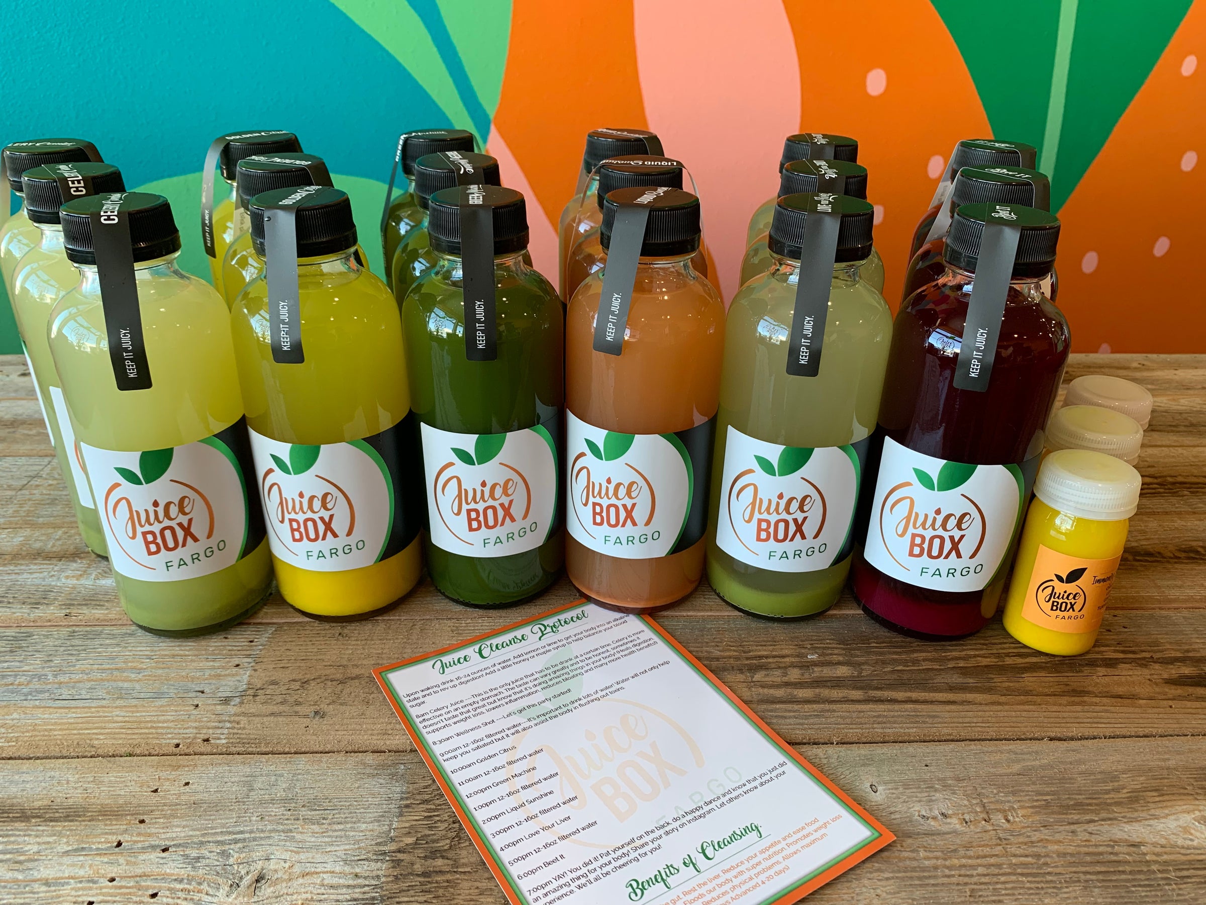 3 Day Signature Juice Cleanse | Juice Box Fargo 3993 4th St E West