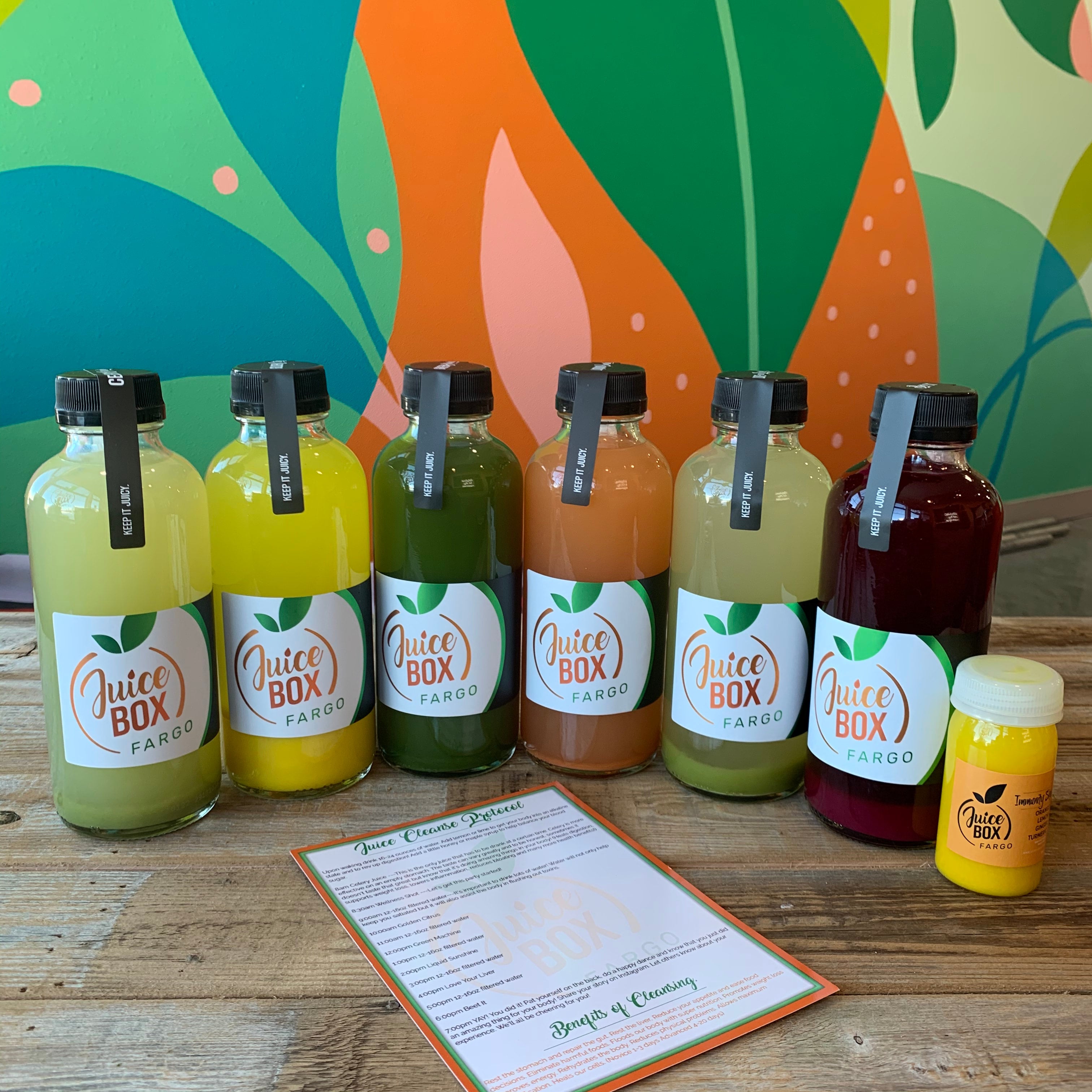 1 Day Signature Cleanse | Juice Box Fargo 3993 4th St E West Fargo